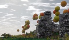 Khung cảnh thiên nhiên bên trong clip ca nhạc được tạo ra bởi thuật toán dựa vào giai điệu của bản nhạc