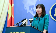 Bà Lê Thu Hằng - Phát ngôn viên của Bộ Ngoại giao Việt Nam