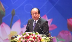 Bộ trưởng, Chủ nhiệm Văn phòng Chính phủ, Người phát ngôn của Chính phủ Mai Tiến Dũng tại Hội nghị Thủ tướng Chính phủ và doanh nghiệp