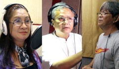 Dàn diễn viên lồng tiếng: Bích Ngọc, Bá Nghị và Thế Thanh.