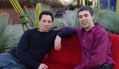 Hai đồng sáng lập Larry Page và Sergey Brin của Google