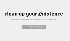 Xóa sạch sự tồn tại trên Internet chỉ với vài cú click chuột