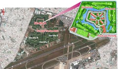 Vị trí sân golf Tân Sơn Nhất. Nguồn Tuổi trẻ
