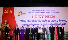 Phó Thủ tướng Vũ Đức Đam dự lễ kỷ niệm 55 năm thành lập Tổng cục Tiêu chuẩn - Đo lường - Chất lượng