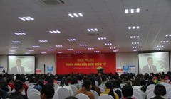 Cục thuế Hà Nội triển khai giới thiệu Hóa đơn điện tử cho các doanh nghiệp trên địa bàn.