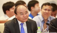 Thủ tướng Chính phủ Nguyễn Xuân Phúc phát biểu tại Diễn đàn Kinh tế tư nhân Việt Nam sáng 31/7. Ảnh: Trí thức trẻ.