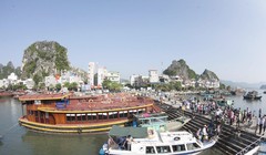 Một góc Cảng Vân Đồn. Nguồn: Báo Quảng Ninh