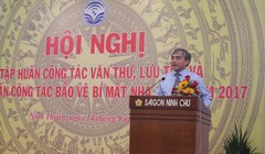  Thứ trưởng Nguyễn Minh Hồng phát biểu khai mạc Hội nghị. Nguồn: Bộ TT&TT
