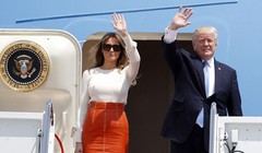 Ông Donald Trump và phu nhân. Nguồn: Dân trí