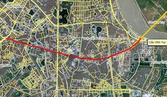 Mô hình dự án đường vành đai II Hà Nội