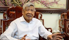 Nguyên Tổng bí thư Lê Khả Phiêu. Ảnh:HT