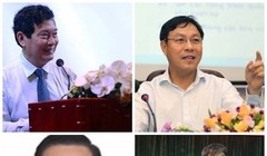 Ông Huỳnh Vĩnh Ái, ông Đặng Huy Đông, ông Thạch Dư, ông Hà Hùng (từ trên xuống, trái sang phải). Nguồn: Lao động