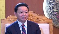 Bộ trưởng Trần Hồng Hà: "Nếu xem nhẹ môi trường, chúng ta sẽ gánh chịu ô nhiễm, cạn kiệt tài nguyên, mắc nợ đời sau". Ảnh: VGP/Thu Cúc 