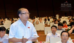 Đại biểu Đinh Duy Vượt, đoàn đại biểu Gia Lai - Ảnh: Cổng TTĐT Quốc hội