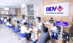 BIDV sẽ trả cổ tức năm 2016 bằng tiền mặt với tỷ lệ 7% - Ảnh: Internet