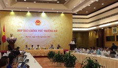 Họp báo Chính phủ thường kỳ tháng 7/2017 - Ảnh: Quang Vững