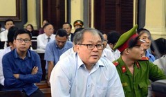 Phạm Công Danh trong phiên tòa xét xử tháng 1/2017