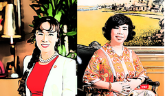 Bà Nguyễn Phương Thảo và bà Thái Hương