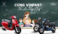 Trong tháng 11 VinFast triển khai chương trình “Cùng VinFast tri ân Thầy cô”