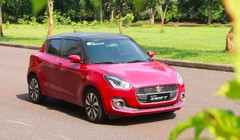 Suzuki Swift - mẫu hatchback gây được sự thu hút ngay từ ánh nhìn đầu nhờ kiểu dáng trẻ trung, thanh lịch
