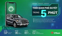 VPBank là ngân hàng đầu tiên và duy nhất với thời gian phê duyệt khoản vay chỉ trong 5 phút