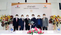 SeABank được Tiến Phước lựa chọn là đối tác đồng hành cùng chủ đầu tư trong việc cung cấp các sản phẩm và dịch vụ tài chính cho khách hàng mua sản phẩm bất động sản của Tiến Phước.