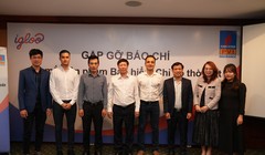 Ảnh chụp tại sự kiện gặp gỡ báo chí ra mắt sản phẩm bảo hiểm chỉ số thời tiết