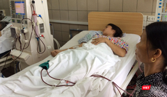 Ở các bệnh viện, việc chăm sóc bệnh nhân vẫn chủ yếu phụ thuộc vào người nhà của họ đi theo 