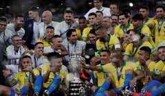 12 năm chờ đợi mòn mỏi, cuối cùng Brazil đã vô địch Copa America lần thứ 9 (ảnh AP)