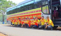 Trở lại Nam Định, nơi anh đã 11 năm gắn bó, Sỹ Minh đang được fan Nam Định kỳ vọng rất nhiều (ảnh VietTimes)