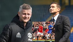 Ole Gunner Solskjaer đã có trận mở màn trong mơ khi đè bẹp đội bóng của Frank Lampard 4- 0