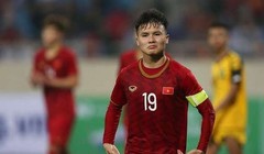 Việc hội quân muộn của Quang Hải đã khiến BHL đội tuyển đứng ngồi không yên. Ảnh HNFC.