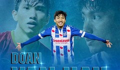 Hậu vệ trẻ Đoàn Văn Hậu đầu quân cho SC Heerenveen, đội bóng đang thi đấu tại Giải vô địch quốc gia Hà Lan - Eredivise. Ảnh CLB