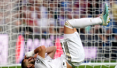 Chủ nhà Real Madrid tiếp tục gây thất vọng khi để hòa 2-2 với Club Brugge. Ảnh Reutes 