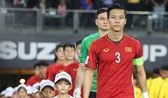 Quế Học Hải đang là thủ lĩnh không thể thay thế của hàng phòng ngự. Ảnh VPF.