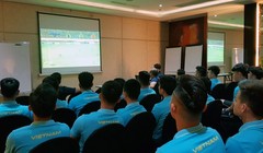 Các thầy trò HLV Park được chăm sóc chu đáo. Ảnh VFF.