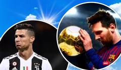 Cả hai đúng là những thiên tài sân cỏ, xô đổ mọi kỷ lục của bóng đá thế giới và hầu như không có hàng phòng thủ nào ngăn chặn được 2 đội chân đầy ma thuật này ghi bàn. Ảnh AT