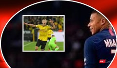 E.Haalan đang là đối trọng xứng đáng của K.Mbappé. Ảnh AT