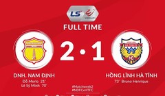 Núi Hồng tiếp tục trắng tay. Ảnh VPF