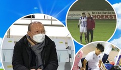 “Vận son” của ông thầy Hàn Quốc đang còn, nghĩa là chúng ta còn có quyền hy vọng thành tích của bóng đá Việt Nam còn đi xa hơn.. Ảnh AT