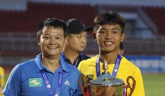 Vô địch U15 quốc gia 2018 là quả ngọt đầu mùa của ông thầy Văn Quyến. Ảnh FBNV