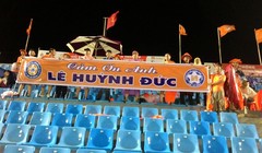 Lê Huỳnh Đức đã có 12 năm làm HLV trưởng SHB.Đà Nẵng. Ảnh ĐNFC