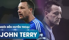 Cho đến khi rời đội bóng thành London vào mùa giải 2016, Terry đã đá 492 trận, ghi được 41 bàn thắng dù chơi ở hàng phòng thủ. Ảnh CLB