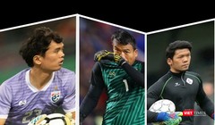 Ông thầy người Nhật 65 tuổi này chỉ chọn 3 thủ môn của Thái Lan Kawin Thamsatchanan (30 tuổi), Chatchai Budprom (33) và Siwarak Tedsungnoen (36). Ảnh VietTimes.