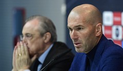 Liệu HLV Zinedine Zidane có rời sân Santiago Bernabéu ? Ảnh RM