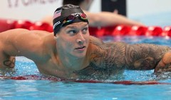 Sau 2 lần tham gia Olympic, Caeleb Dressel đã có 7 tấm HCV. Ảnh Mara