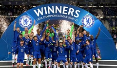 Đội bóng của HLV Thomas Tuchel đã giành chiến thắng 6-5 trên chấm phạt đền tại Windsor Park ở Belfast bằng quyết định thay người ở vị trí thủ môn ở giây cuối cùng của trận đấu. Ảnh CNN.