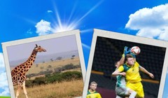 Harry Souttar, được ví như “hươu cao cổ” trên sân Mỹ Đình. Ảnh AT.