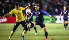 Tuyển Malaysia vẫn dễ dàng thắng Camphuchia 3-1. Ảnh BTC.
