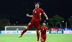 Công Phượng đã nổ súng thành công. Ảnh VFF.